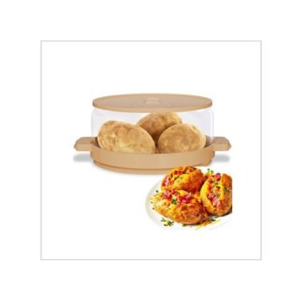 Microwave Potato Cooker SEEN-ON-TV Cooks in Minutes Tender & Fluffy Spuds