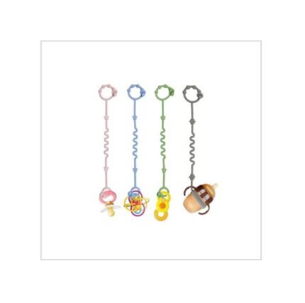 Toy Straps for Baby,RTMOK 4pcs Silicone Setpacifier Clip